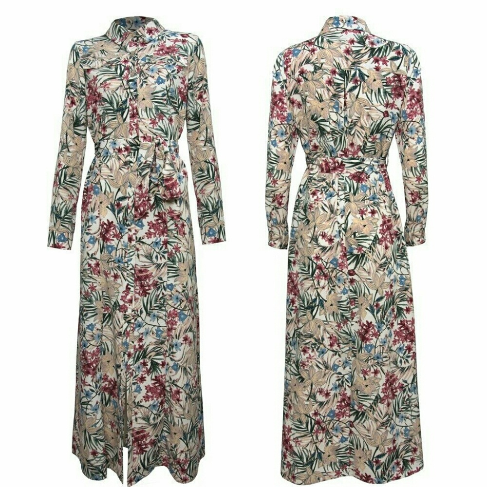 Make an offer | Bohemian Plus Size Floral Dress